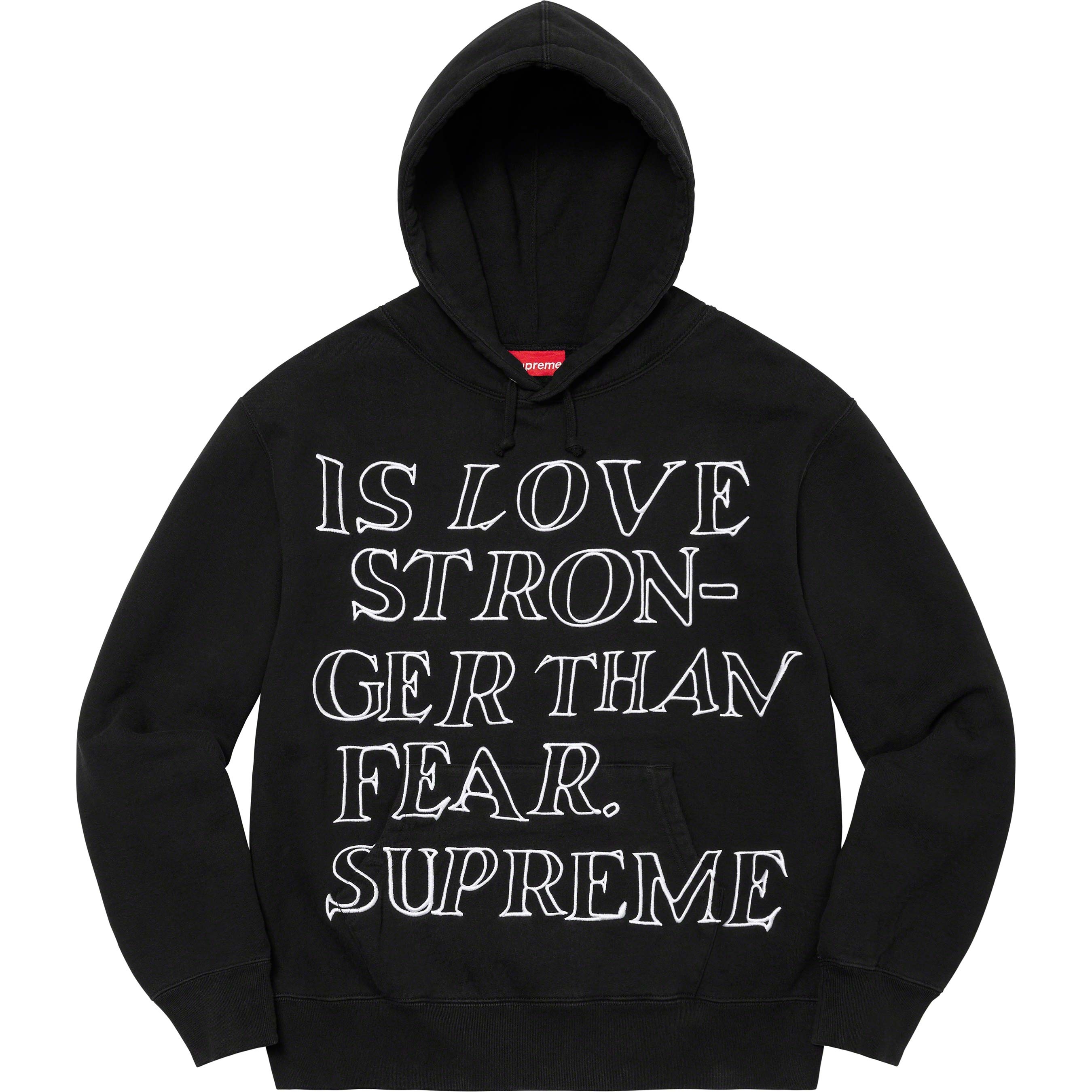 Stronger Than Fear Hooded Sweatshirt view 2